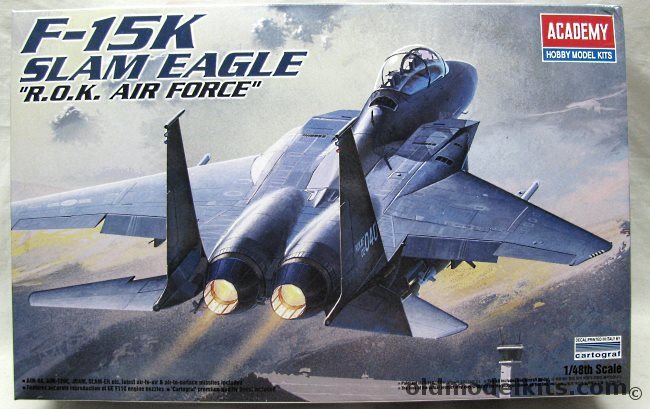 Academy 1/48 F-15K Slam Eagle - ROK Air Force, 12213 plastic model kit